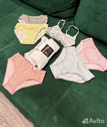 Нижнее белье и колготки на девочку 128-134 (новые)