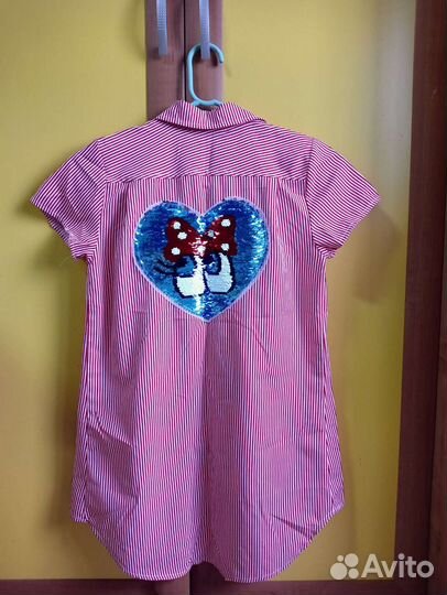 Рубашка для девочки 40-42