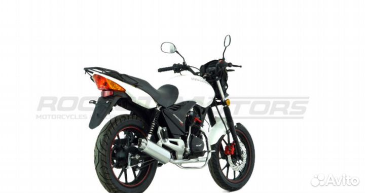 Мотоцикл дорожный rockot spectrum 150 белый глянце