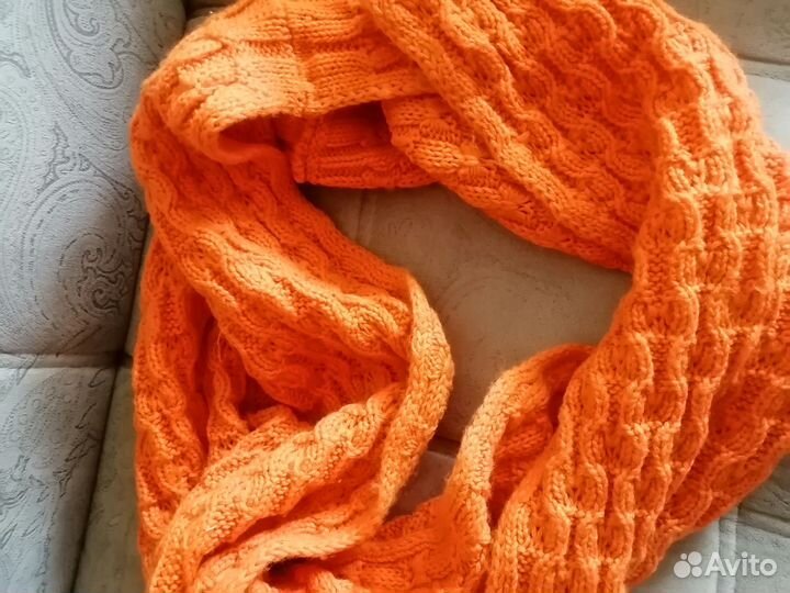 Шарф хомут и повязка на голову