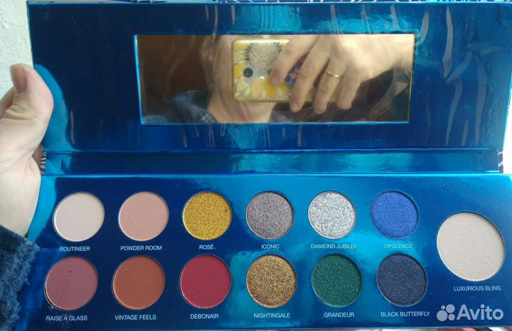 Hourglass хайлайтер оригинал, Палетка теней