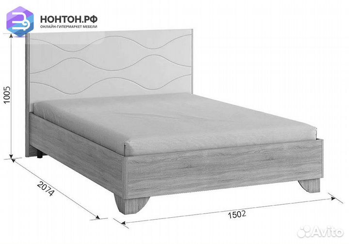 Кровать Зара 1.4 м