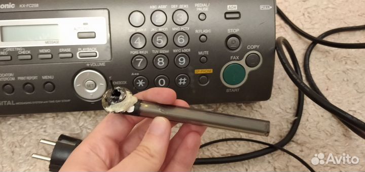 Факс panasonic KX-FC258