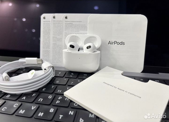 AirPods 3 с анимацией (Июльская версия)