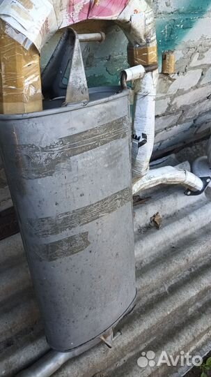 Глушитель задняя часть Toyota Caldina ZZT241