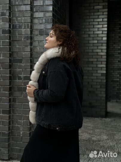 Джинсовка с мехом