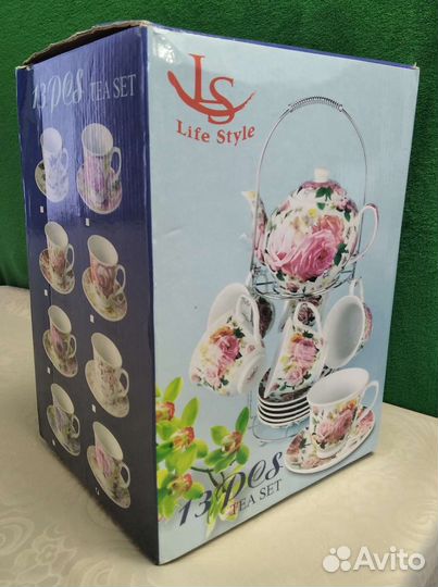 Сервиз чайный новый