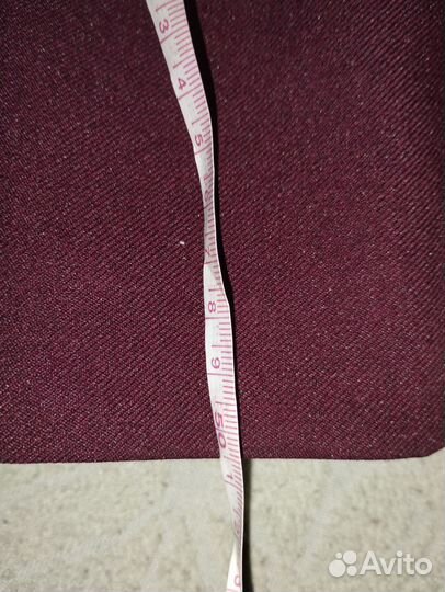 Пиджак школьный бордовый 134