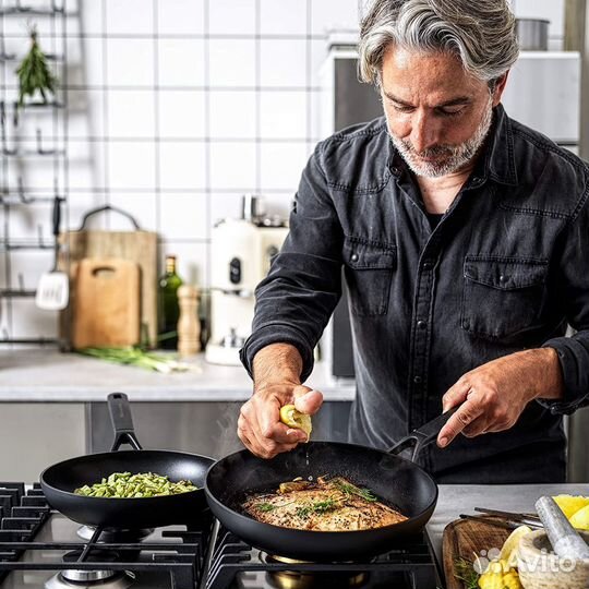 Kitchen Aid 2 сковороды 20+28 диаметра в наличии