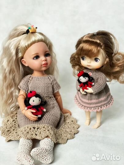 Кукла Амигуруми Парижанка, Кукольная миниатюра