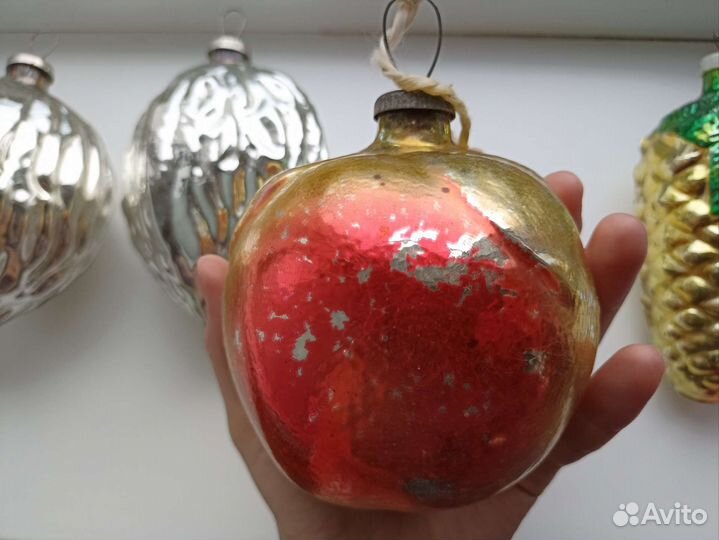 Елочные игрушки СССР огромные