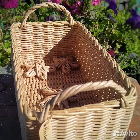 Плетеные корзины и декор