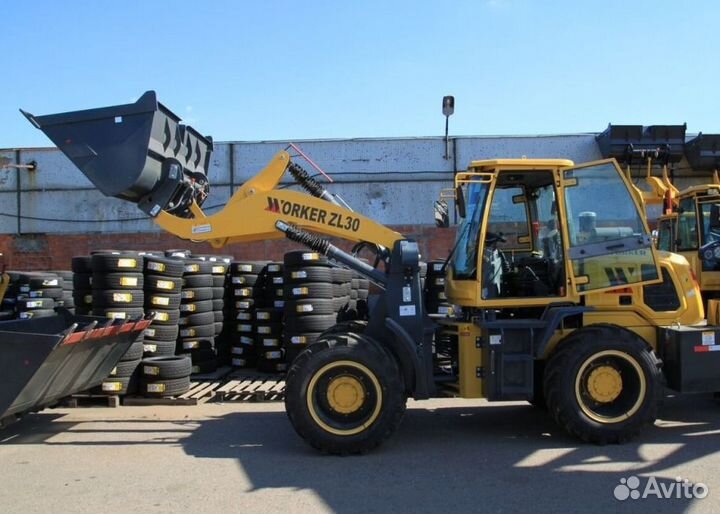 Фронтальный погрузчик Worker ZL30, 2023