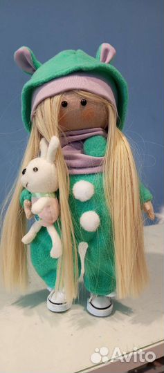 Интерьерная кукла ручной работы