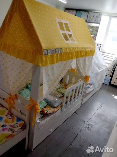 Подростковая кроватка Домик 1600-800