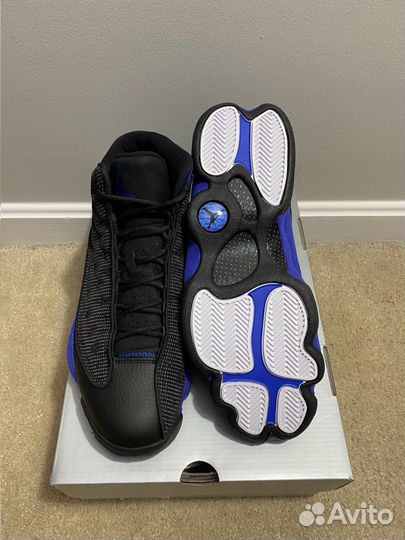 Jordan 13 black hyper royal Оригинал