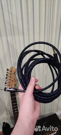 Электрогитара Fender squier stratocaster + комбик