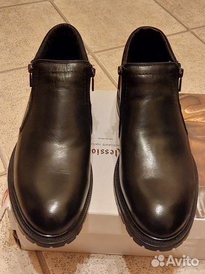 Ботинки новые натуральная кожа 45раз