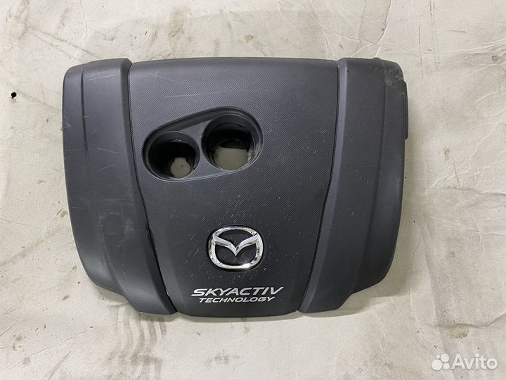 Накладка декоративная на двигатель Mazda CX-5 (KE)