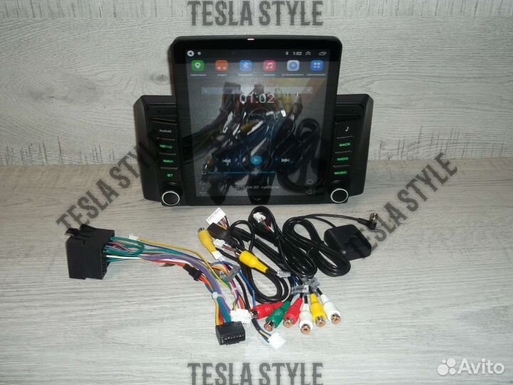 Магнитола UAZ Patriot Tesla Android 2017+ GPS WiFi