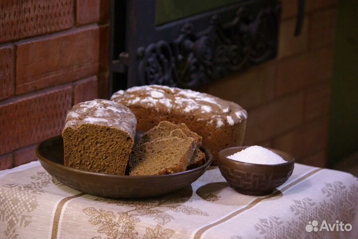 Домашний бездрожжевой хлеб