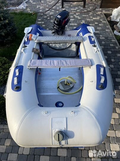 Лодка Badger Heavy Duty 370 мотор Tohatsu 18
