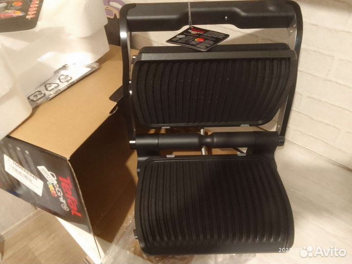 Электрогриль Tefal OptiGrill+ GC712812, 2000 Вт