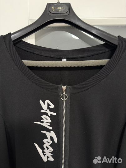 Платье трикотажное повседневное