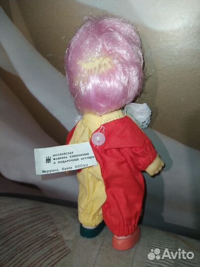 Кукла СССР новая с этикеткой биркой