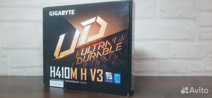 Материнская плата gigabyte h410m h v3