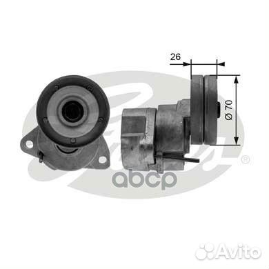 63 40 532 Натяжитель руч.ремня с роликом opel A