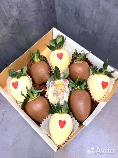 Клубника в шоколаде/Мини ангелы