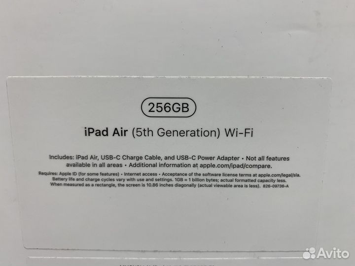 Apple iPad Air 5 256GB Wi-Fi