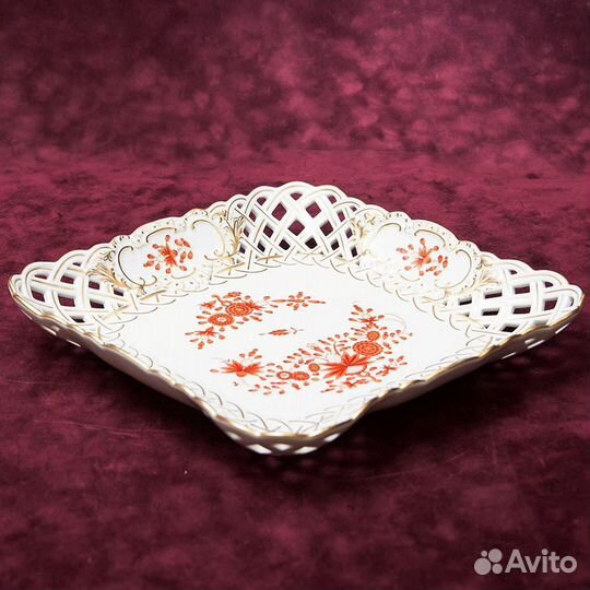 Фарфоровое Блюдо meissen