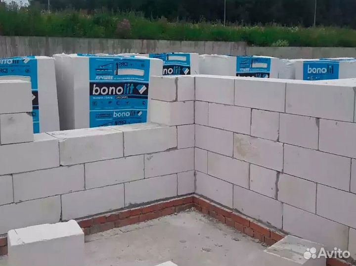 Газоблоки стеновые Бонолит