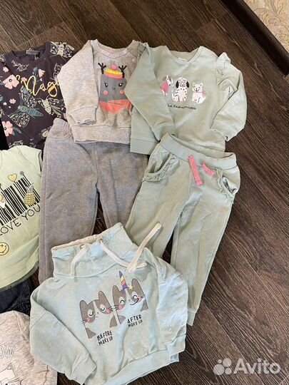 Вещи пакетом на девочку 92