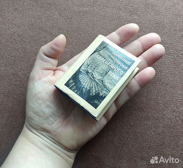 Мини книга поэзия