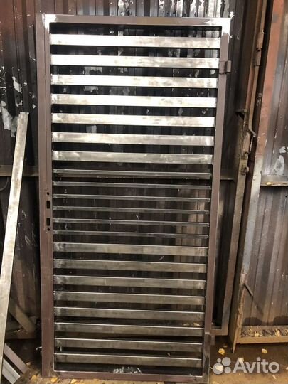 Ворота распашные Лофт под заказ. Смета детально