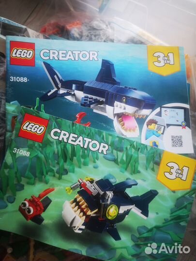 Лего 31088 Обитатели морских глубин