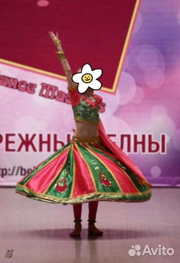 Костюм для восточных танцев детский