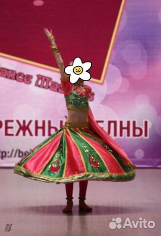 Костюм для восточных танцев детский