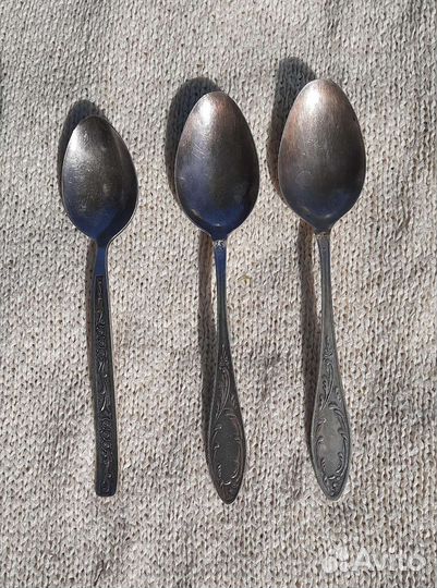 Мельхиор СССР Ложки Вилки Ножи