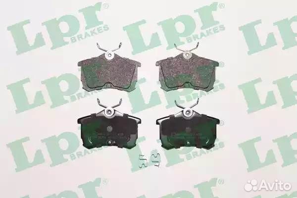 Колодки тормозные honda accord 2.0/2.2/2.4 98больш