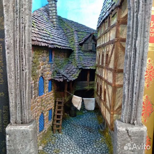 Ночник вкладка на книжную полку (book-nook)