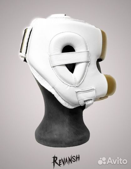 Боксерский шлем с бампером Revansh