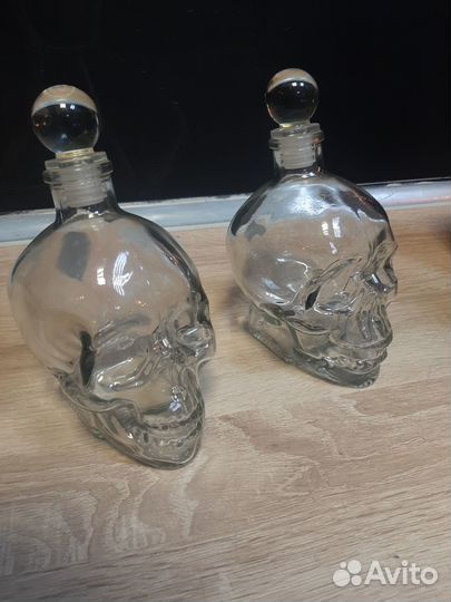 Штоф череп новые 2шт остались