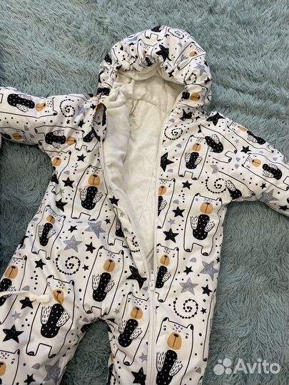 Комплект на выписку зимний для мальчика