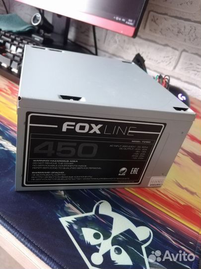 Блок питания 450w fox line