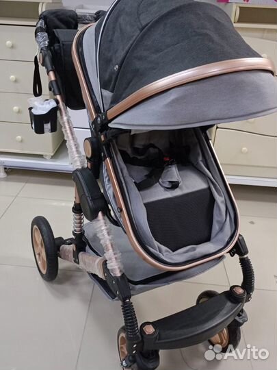 Коляска- трансформер 3 в 1 luxmom