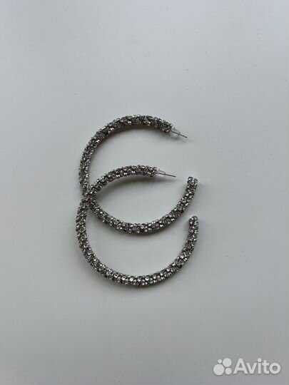 Серьги кольца